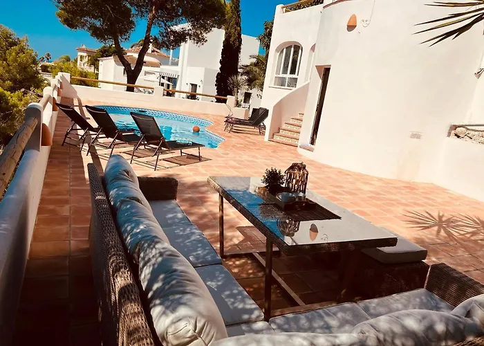 Ibiza Dream Denia, Seaview, Pool, Bbq, Airco, Wifi