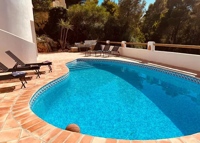 Ibiza Dream Denia, Seaview, Pool, Bbq, Airco, Wifi Villa
