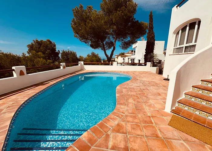 Ibiza Dream Denia, Seaview, Pool, Bbq, Airco, Wifi Vila Denia